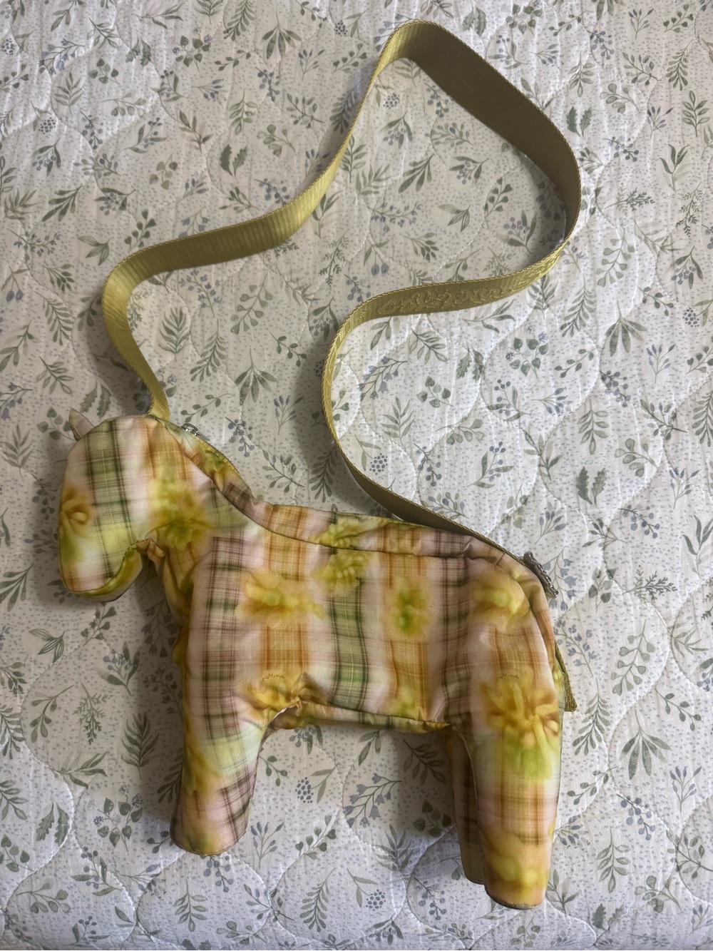 BAGGU x Collina Strada Plaid Horse Bag - Limited Edition Like New EUC (Used once